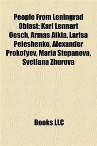 People from Leningrad Oblast