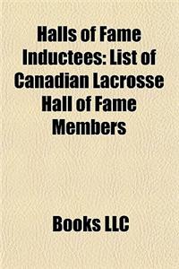 Halls of Fame Inductees