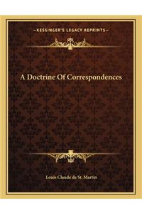 A Doctrine of Correspondences