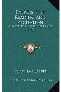 Exercises in Reading and Recitation