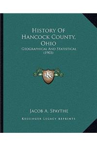 History Of Hancock County, Ohio