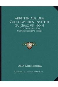 Arbeiten Aus Dem Zoologischen Institut Zu Graz V8, No. 4