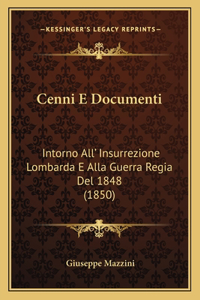 Cenni E Documenti