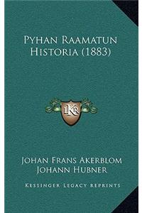 Pyhan Raamatun Historia (1883)