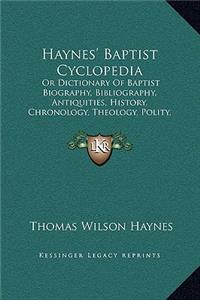 Haynes' Baptist Cyclopedia