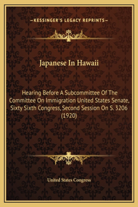 Japanese In Hawaii