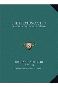 Die Pilatus-Acten
