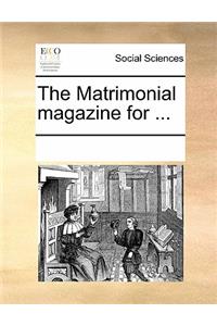 The Matrimonial Magazine for ...