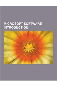 Microsoft Software Introduction