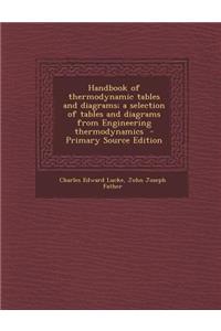 Handbook of Thermodynamic Tables and Diagrams; A Selection of Tables and Diagrams from Engineering Thermodynamics