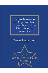 From Manassas to Appomattox