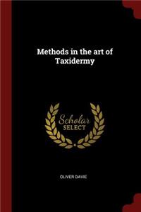 Methods in the Art of Taxidermy
