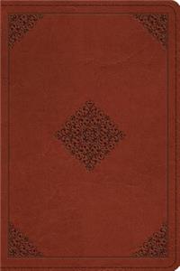 ESV Personal Reference Bible (Trutone, Saddle, Ornament Design)