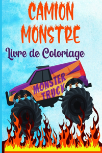 Camion Monstre Livre De Coloriage