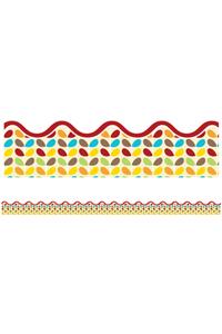 Hipster Sprouts Scalloped Borders