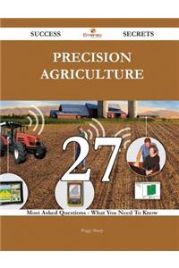 Precision agriculture 27 Success Secrets - 27 Most Asked Questions On Precision agriculture - What You Need To Know