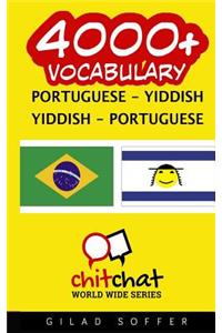 4000+ Portuguese - Yiddish Yiddish - Portuguese Vocabulary
