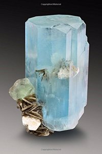 Aquamarine with Fluorite Crystal Gemstone Journal