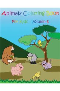 Animals Coloring Book For Kids