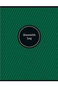 Gunsmith Log (Logbook, Journal - 126 pages, 8.5 x 11 inches)