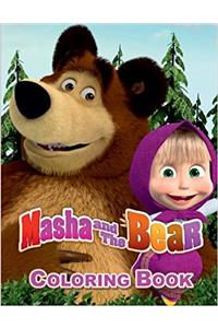 Masha and the Bear Coloring Book