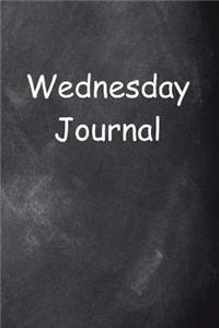Wednesday Journal Chalkboard Design