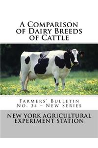 A Comparison of Dairy Breeds of Cattle