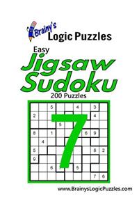 Brainy's Logic Puzzles Easy Jigsaw Sudoku #7