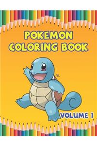 Pokemon Coloring Book Volume 1