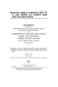 Protecting America's Competitive Edge Act (S. 2198)