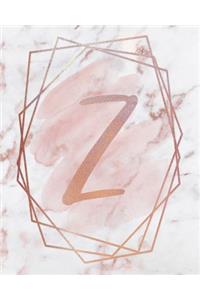 Letter Z Lined Journal