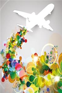 Colorful journey notebook