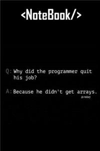 Why Programmer Quit Job Coding Journal