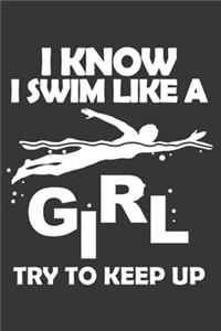 I Know I Swim Like a Girl Try to Keep Up