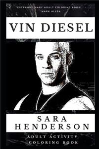 Vin Diesel Adult Activity Coloring Book