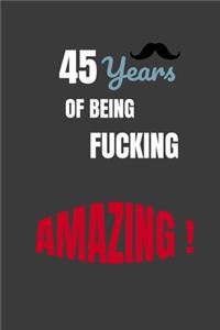 45 Years Of Being Amazing