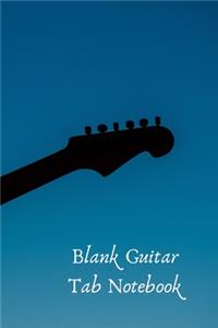 Blank Guitar Tab Notebook