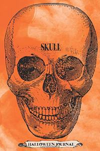 Skull Halloween Journal