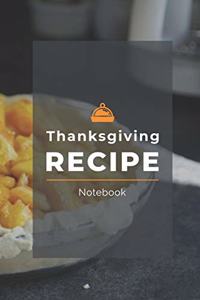 Thanksgiving Recipe Notebook