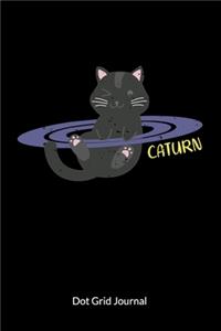 Caturn. Dot Grid Journal