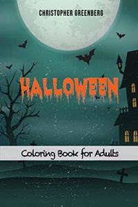 Halloween Coloring Book for Adults