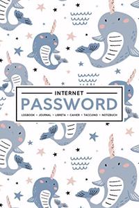 Internet Password Logbook - Journal - Libreta - Cahier - Taccuino - Notizbuch