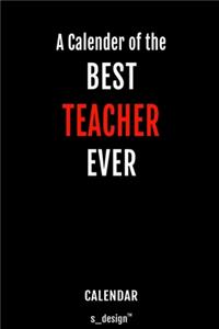 Calendar for Teachers / Teacher