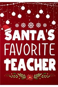 Santa's Favorite Teacher