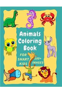 Animals Coloring Book for Smart Kids 100+ Images