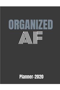 Organized AF planner 2020
