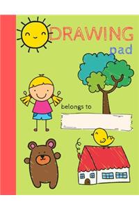 Drawing Pad for Kids: Drawing Sketchbook for Young Children To Create Their Own Story