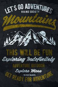 Mountain Adventure Notebook