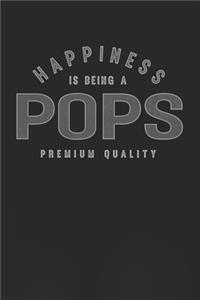 Happiness Is Being A Pops Premium Quality