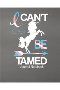 Journal Notebook Can't Be Tamed